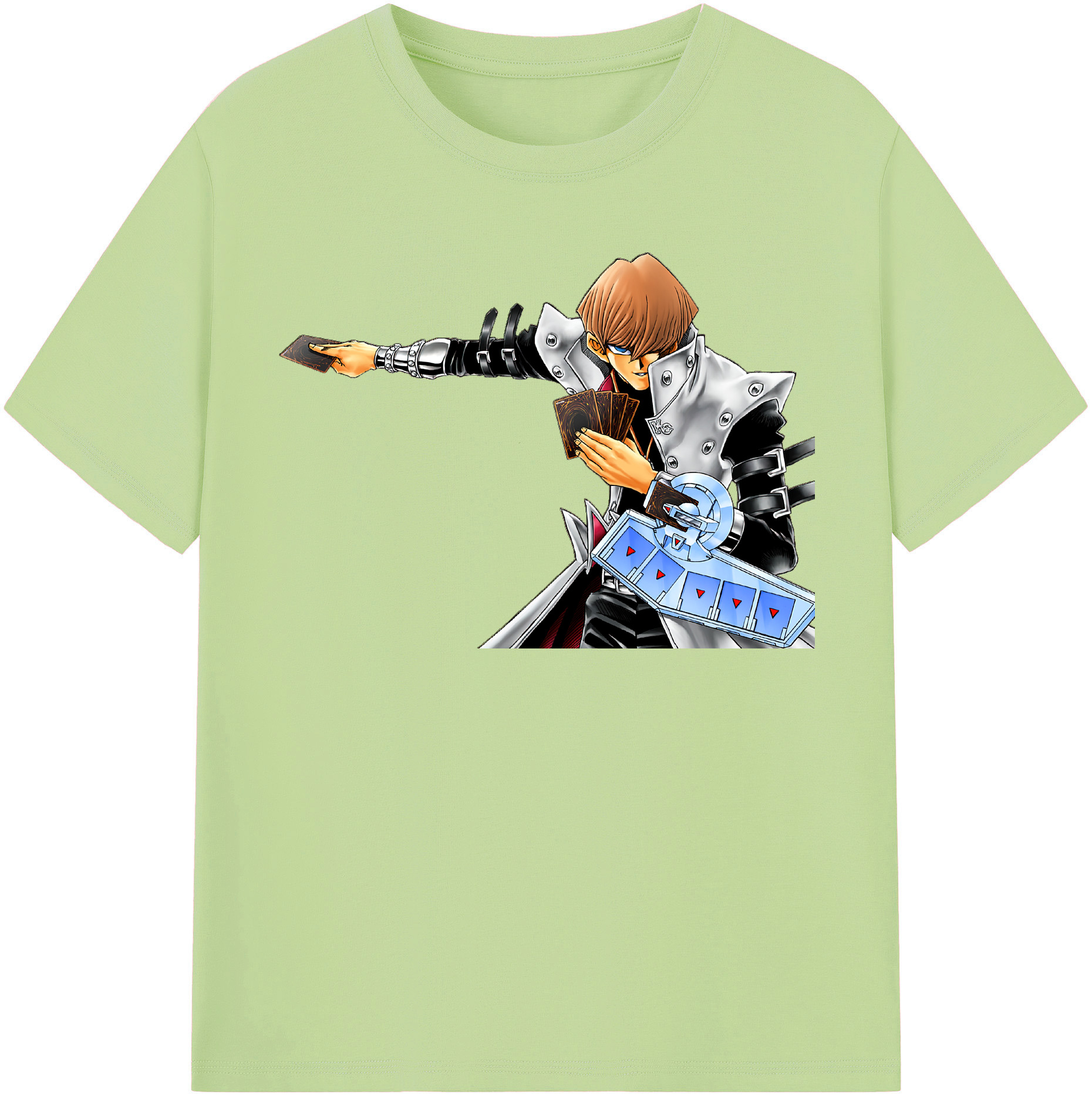 （画像用） 遊☆戯☆王 Yu-Gi-Oh! 綿100％半袖Tシャツ（フロントプリント）